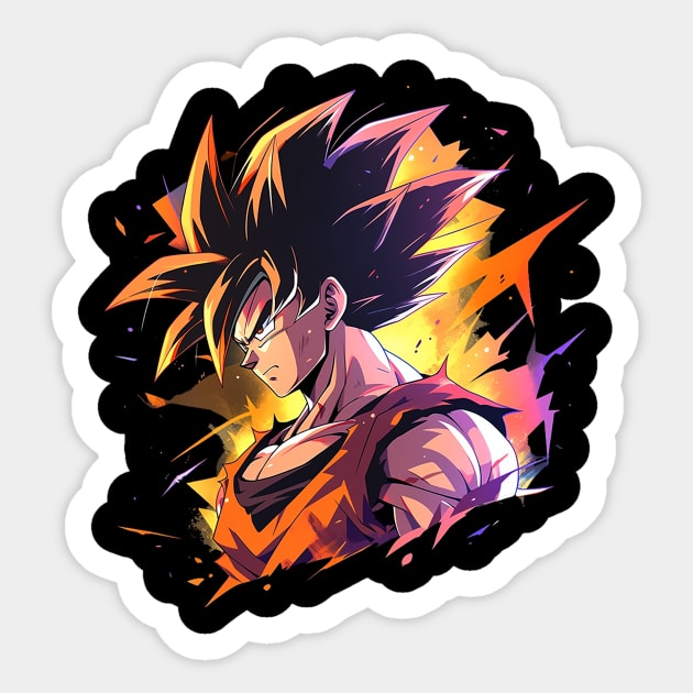 goku Sticker by pokermoment